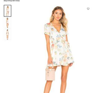 Maye Wrap Mini Dress by SuperDown Size Medium (NWOT)